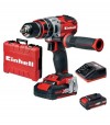 Trapano Avvitatore Percussione Batteria Te-Cd18/50-Li-I Einhell Volt 18X2 Ah 2 X-Change + Valigia