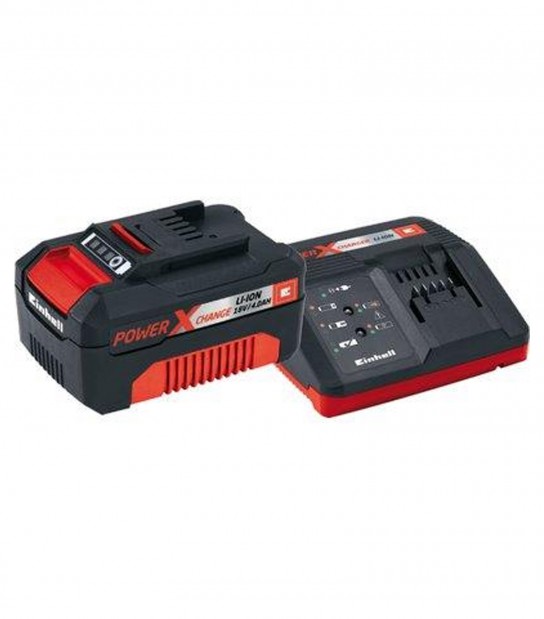 Kit Energia Litio X-Change Einhell Volt 18 Ah 4,0 +Caricabatteria