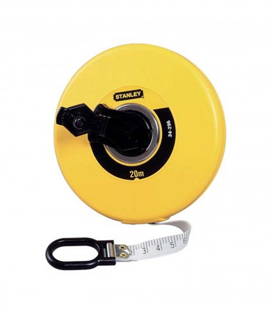 Rotella Metrica Stanley Nastro Fiberglass Mm 13 Ml 20 0-34-296