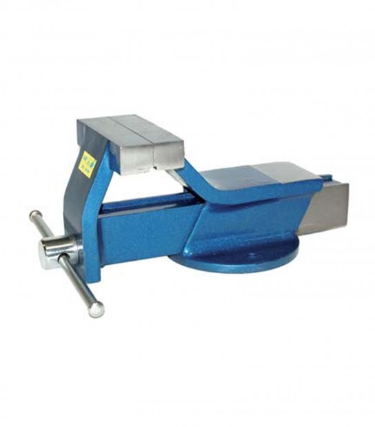 Morsa Banco Fissa Hand Acciaio Apertura Mm 80