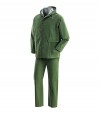 Giacca + Pantalone Impermeabile Pvc Pluvio Verde XL