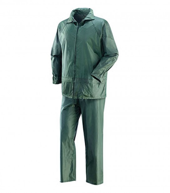 Giacca + Pantalone Impermeabile Nylondry Niagara Verde XXL