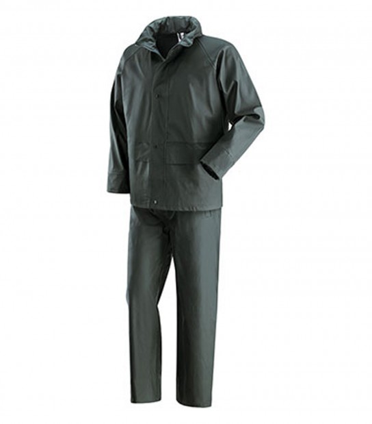 Giacca + Pantalone Impermeabile Poliuretano Iguazu Verde M