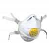 Mascherina Monouso Ffp3 Nr D + Valvola Irudek Bianca