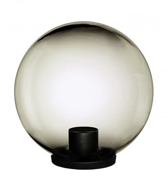 Lampione Globo Fume Cm 30 Volt 230 Max Watt 100 E27