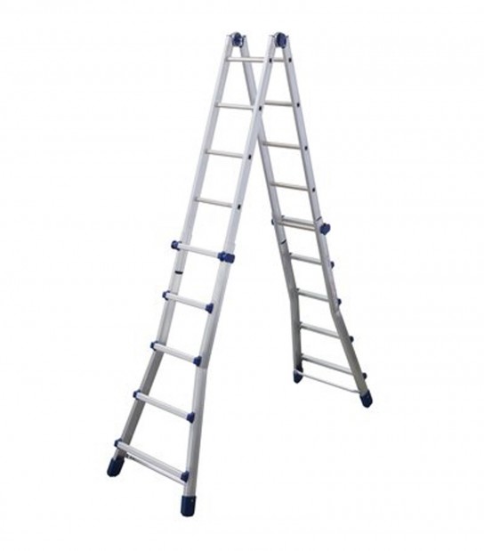 Scala Telescopica Briko Blu Facal Alluminio H.Cm 148/512 Pioli 5+5