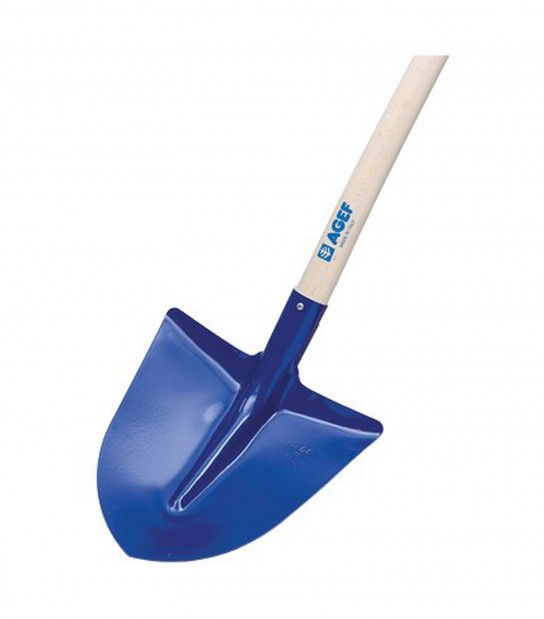 Badile a Punta + Spalla + M.Legno Extra Light Agef Acciaio Al Boro/Pioppo Cm 29X28 Gr 1360