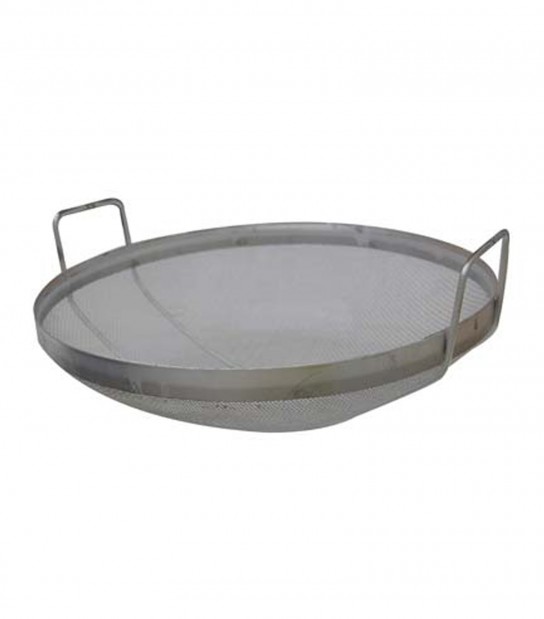 Crivello Zincato Manici 2 Maglia Mm 4X4