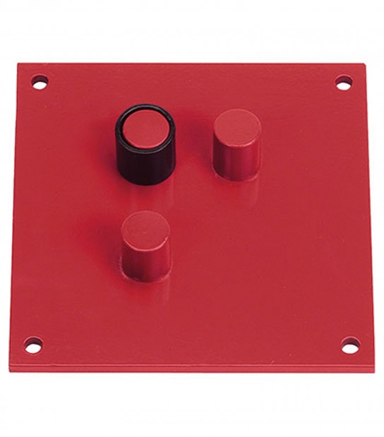 Piastra Piegaferro Acciaio Forgiato Vern Mm 180/180