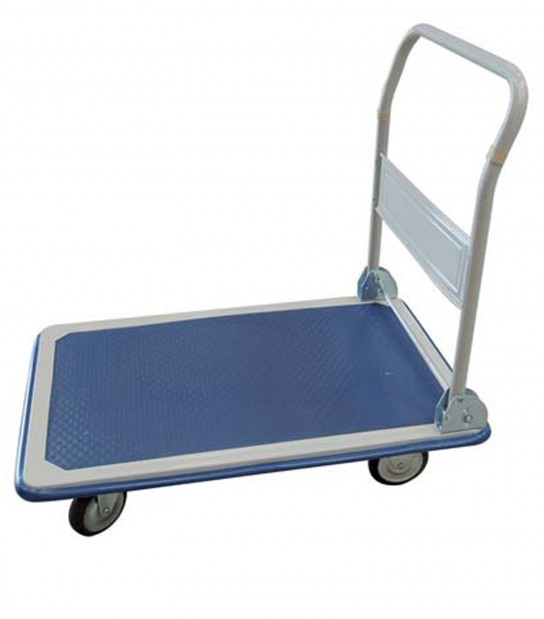 Carrello + Piattaforma Effe Ruote Piene Cm 48X73 H.Cm 82 Max Kg 150