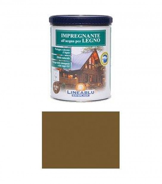 Impregnante Acqua Lineablu Sayerlack Hi2013 Noce Scuro Lt 2,5