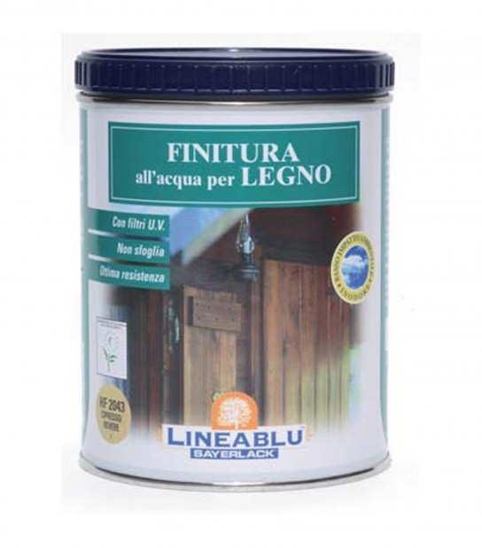 Finitura Acqua Lineablu Sayerlack Hf2040 Trasparente Satinato Ml 750