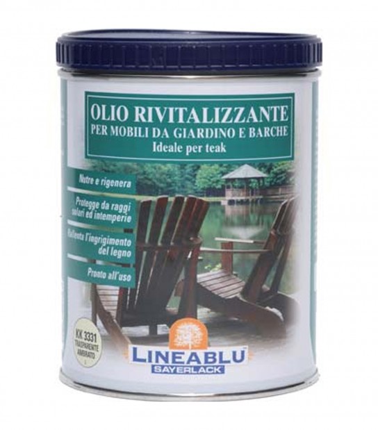 Olio Rivitalizzante Mobili Lineablu Sayerlack Kk3331 Trasparente Ambrato Ml 750