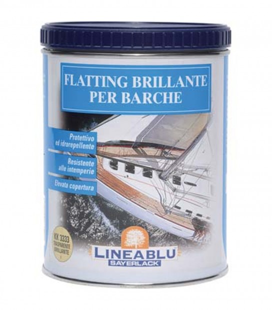 Flatting Barche Lineablu Sayerlack Kk3333 Trasparente Brillante Ml 750
