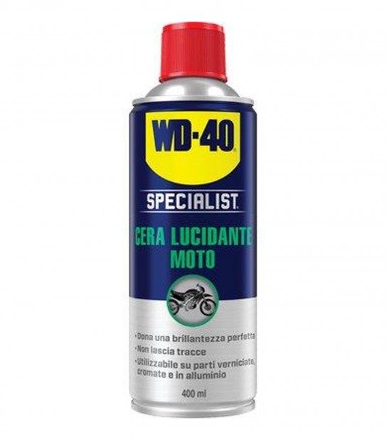 Cera Lucidante Moto Spray Wd-40 Specialist Ml 400