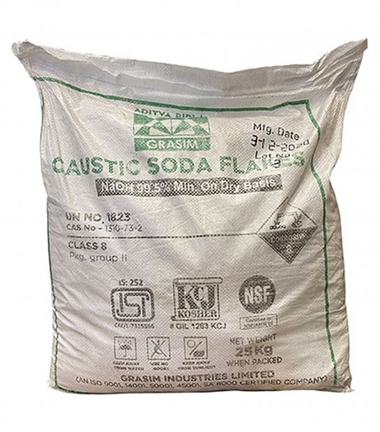 Soda Caustica Scaglie Kg 25