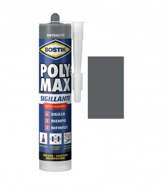 Bostik Polymax Sigillante Antracite Ml 280