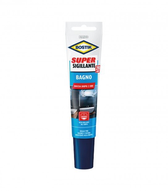 Bostik Super Sigillante Bagno Bianco Ml 150
