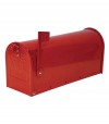 Cassetta Posta Topolino Rossa Alubox Acciaio Mm 170X480 H.Mm 220