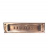 Bucalettere Posta Da Applicare Ottone Bronzo Spazzolato Mm 235X60