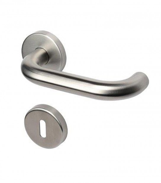 Maniglia Olarix Rosetta Foro Patent Cottali Acciaio Inox Satinato