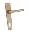 Maniglia Gabry Placca Foro Patent Alluminio Bronzato Placca Q8 I.Mm 90