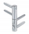 Cerniera Anuba 3D Agb Acciaio Zincato Mm 16