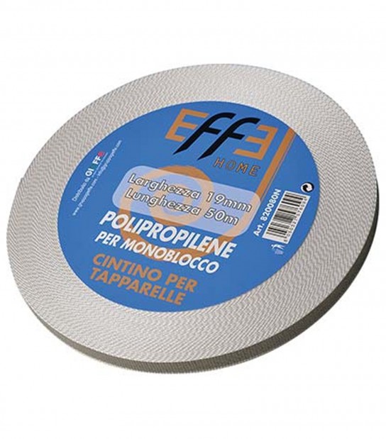 Cintino Avvolgibili Pp Grigio Mm 18 Gr/Mt 12 Mt 50