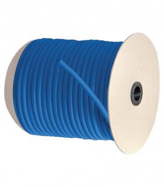 Corda Elastica In Bobina Mm 8 Blu Mt 200