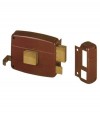 Serratura Legno Applicare 50110 Cisa C.Staccato M2+Tirante+Pomolo E.Mm 50 Dx