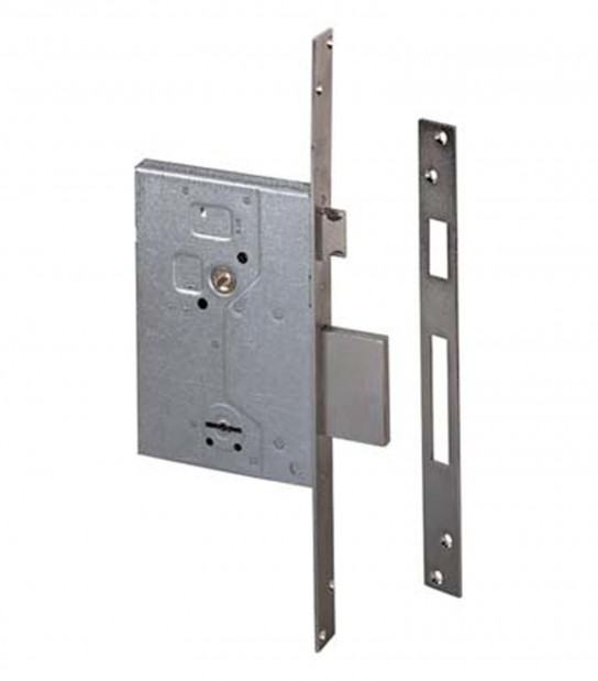 Serratura Metallo Infilare 57250 Cisa B.Q Zinc F.Mm 25 Dm M4+Scr E.Mm 60