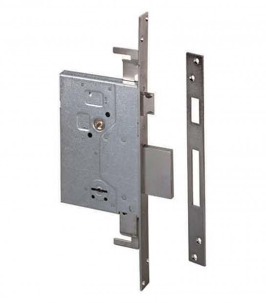 Serratura Metallo Infilare 57255 Cisa B.Q Zinc F.Mm 25 Dm M4 Tripl+Scr E.Mm 60