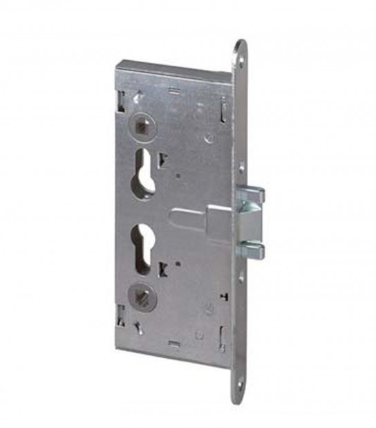 Serratura Metallo Infilare 43020 Cisa B.Q Zinc F.Mm 24 F.Sagom M1+Scr Q9 E.Mm 65