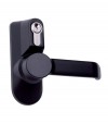 Maniglia Antipanico Esterna 07078.38 Cisa + Cilindro Vern Nera