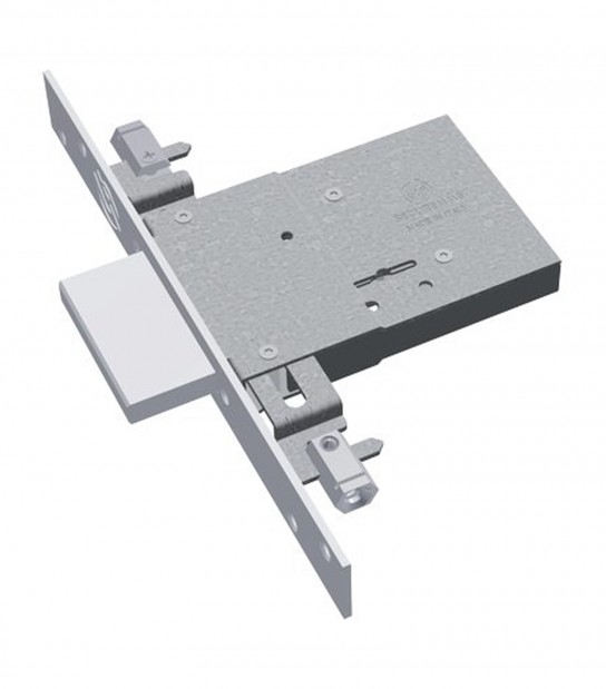 Serratura Metallo Infilare 2003 Securmap Securemme B.Q Zinc F.Mm 25 Dm M4 Tripl H.Mm 73 E.Mm 60