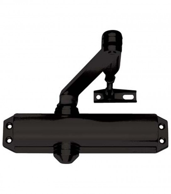 Chiudiporta Oleodinamico Dc120 Mab Vern Nero Forza 2/4 + Fermo