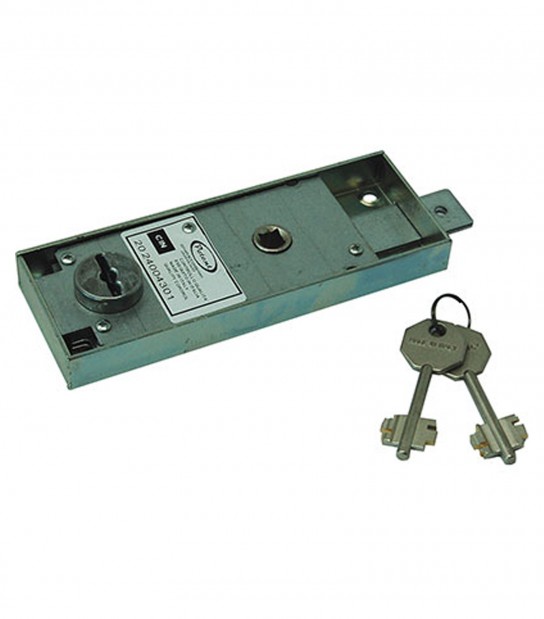 Serratura Serranda Applicare 1640 Potent Dm +Q8 I.Mm 67 C.Dritto