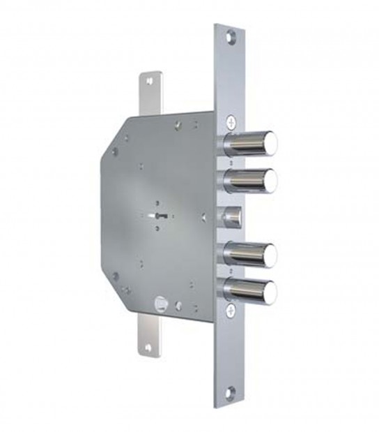 Serratura Metallo Infilare 2151 Plus Cr Dm M4 Tripl+Scr Ip.Mm 28 E.Mm 60 Dx/Sx