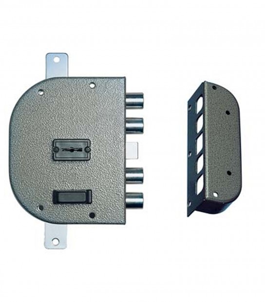 Serratura Legno Applicare 2250 Plus Cr Dm M4 Tripl+Scr E.Mm 60 Dx