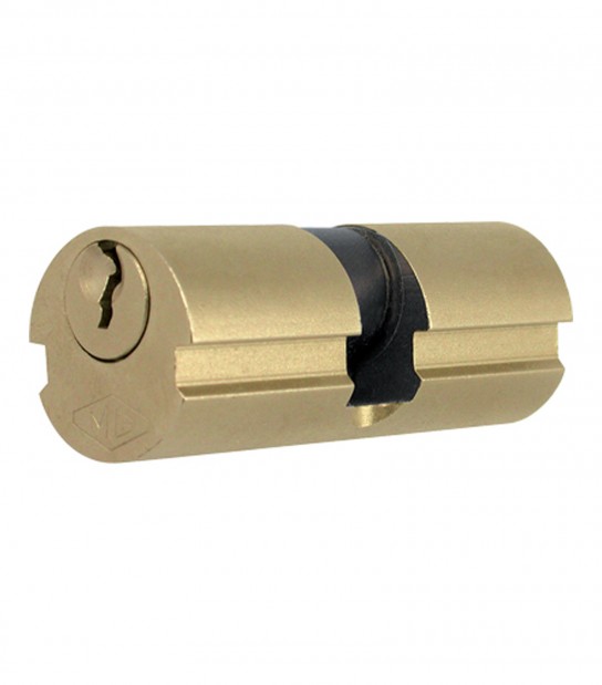 Cilindro Tondo 020 Mg Ottone Chiavi 3 D.Mm 22 L.Mm 56 28+28