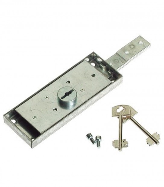 Serratura Serranda Applicare 2215 Securemme Dm C.Piegato Laterale Dx