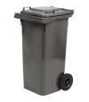 Bidone Immondizia Green 240 + Ruote Ics Grigio Lt 240 Cm 72X58 H.Cm 106