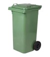 Bidone Immondizia Green 240 + Ruote Ics Verde Lt 240 Cm 72X58 H.Cm 106