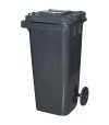 Bidone Immondizia Green 120 + Ruote Ics Grigio Lt 120 Cm 55X50 H.Cm 94