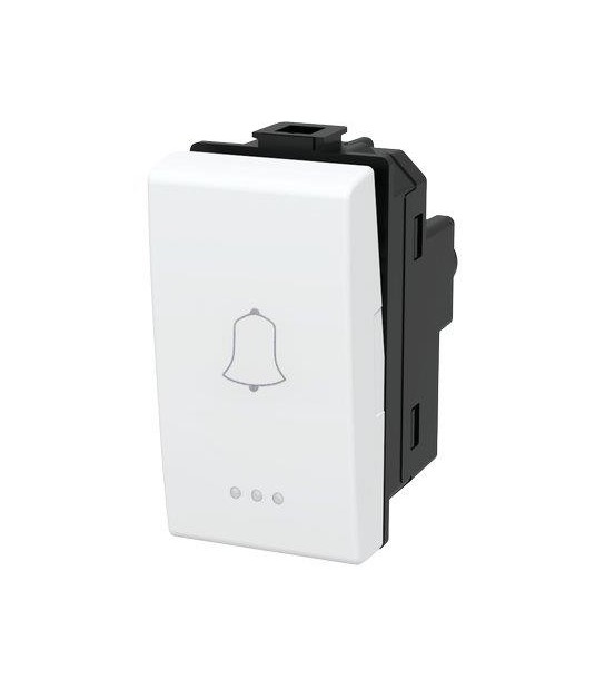 Aigostar Pulsante Unipolare Campanello Abm Bianco Volt 250 A 16