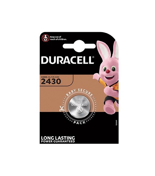 Duracell Pila Specialistica 2430 Duracell Litio Volt 3,0