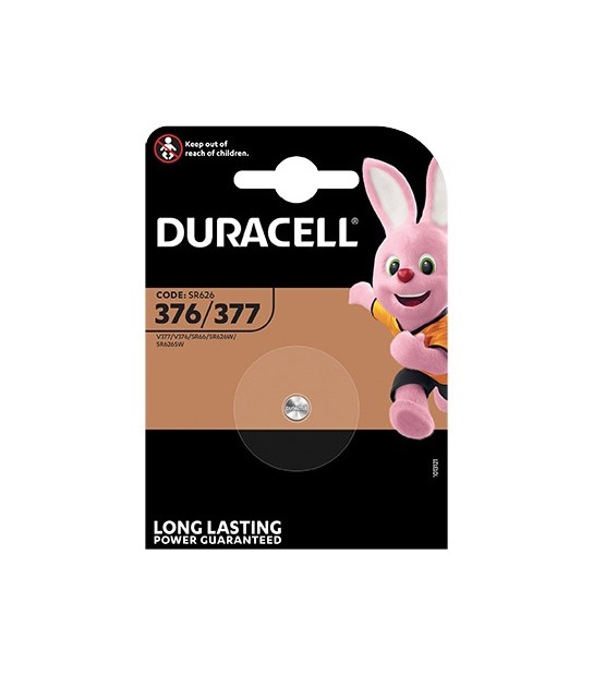 Duracell Pila Specialistica 377 Duracell Ossido Argento Volt 1,5