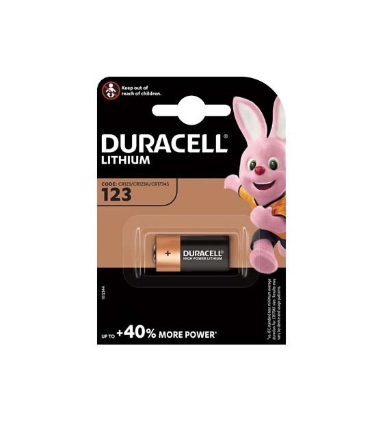 Duracell Pila Specialistica 123 Duracell Litio Volt 3,0