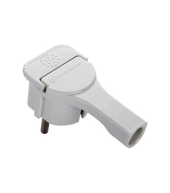 Electraline Spina Mobile Schuko Ribassata Electraline Bianco 2P+T 16A