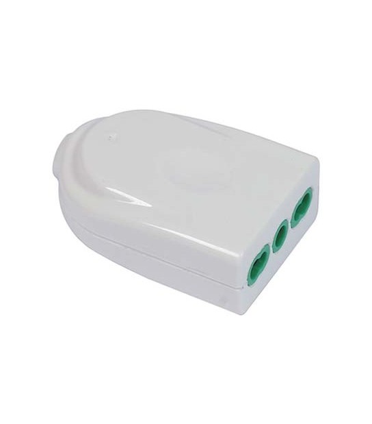 Fanton Presa Mobile Garanti Bianco 2P+T 16A Bipasso